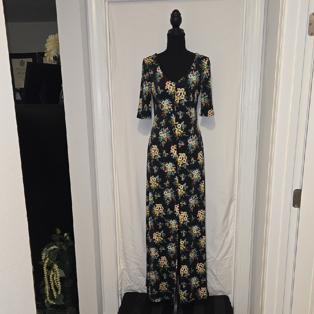 Paper Doll Floral Maxi Dress